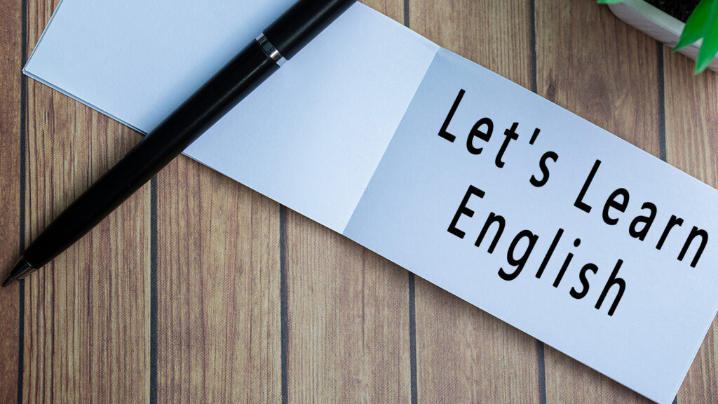 Let's learn English
