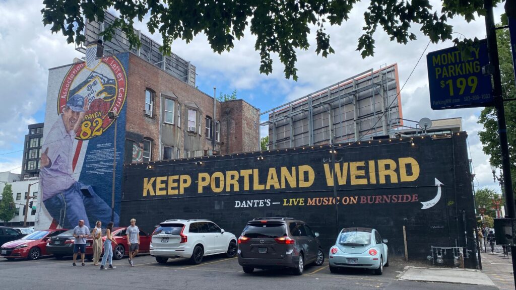 Keep Portland Weird sign