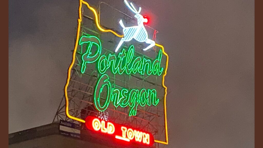 Portland sign