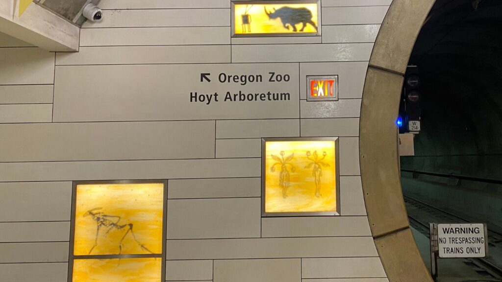 Oregon zoo station