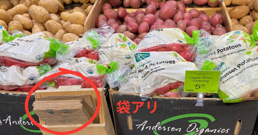 量り売りのための袋