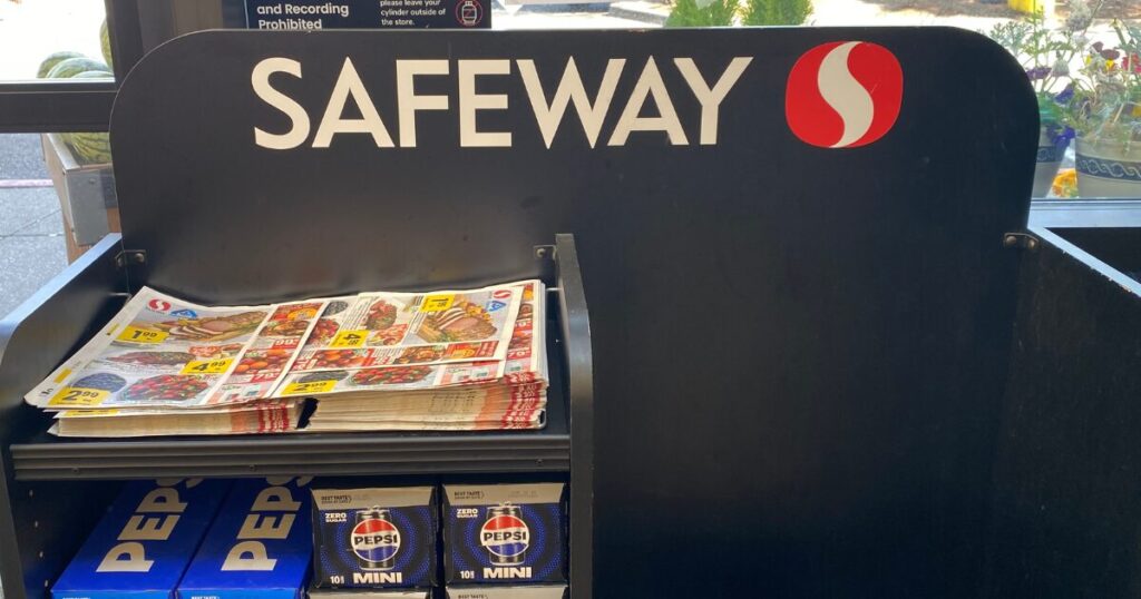 Safewayの入り口