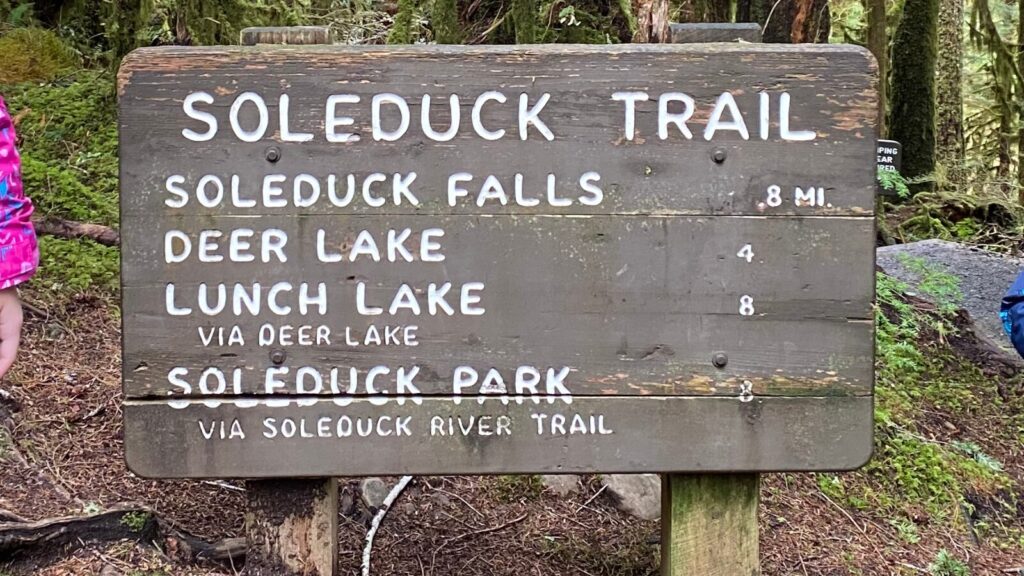 SolDuck Trailの看板