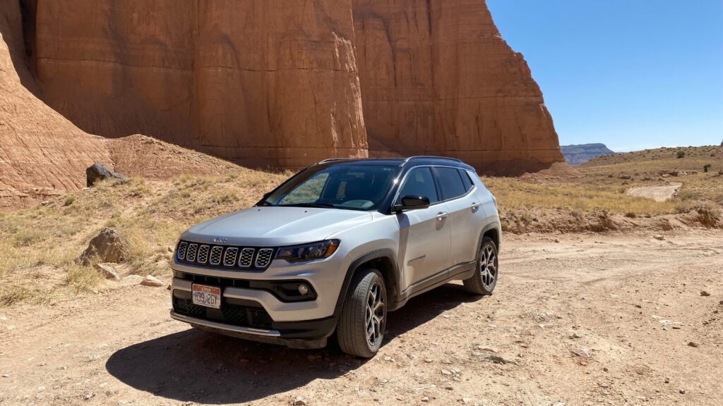 Rental car in Capitol Reef