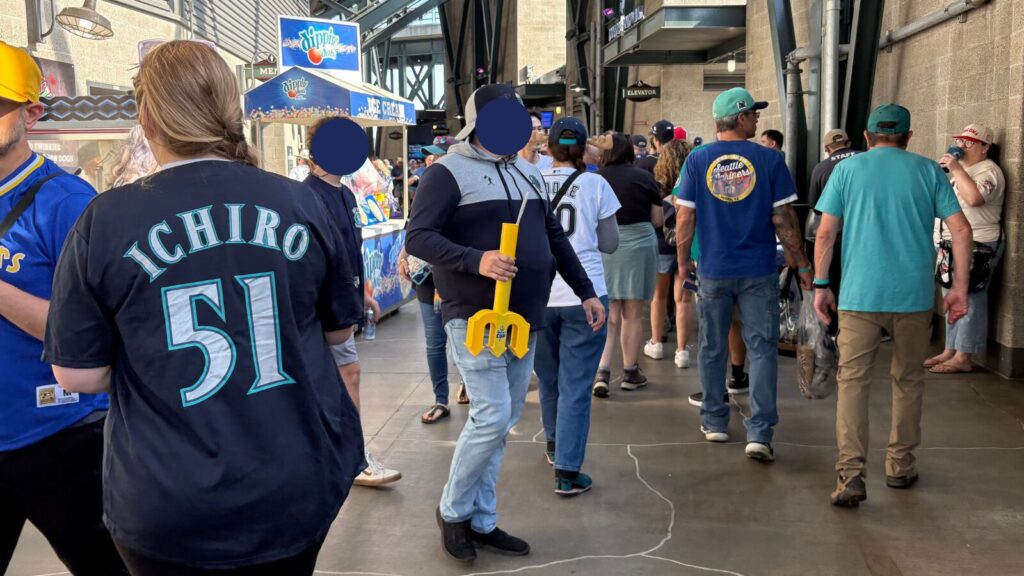 Walk to the ball park