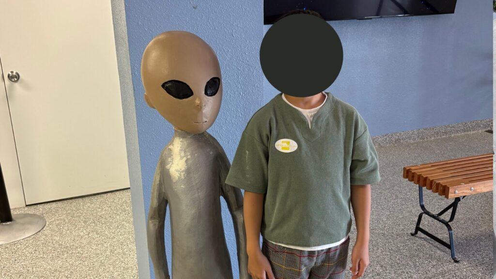 エイリアンと息子