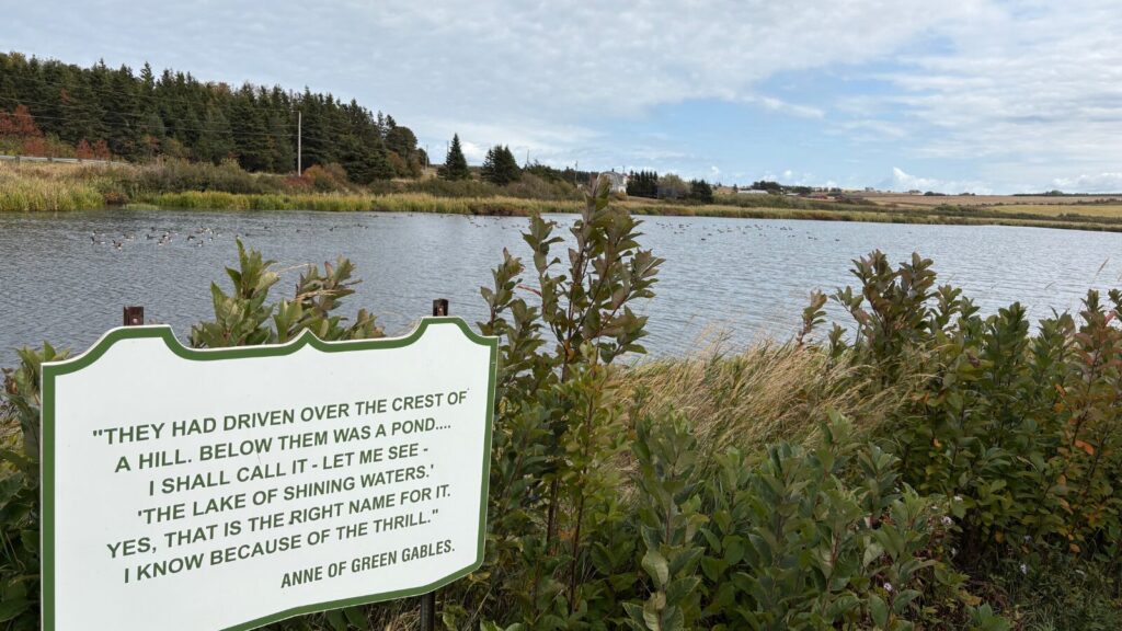 The lake of shining water